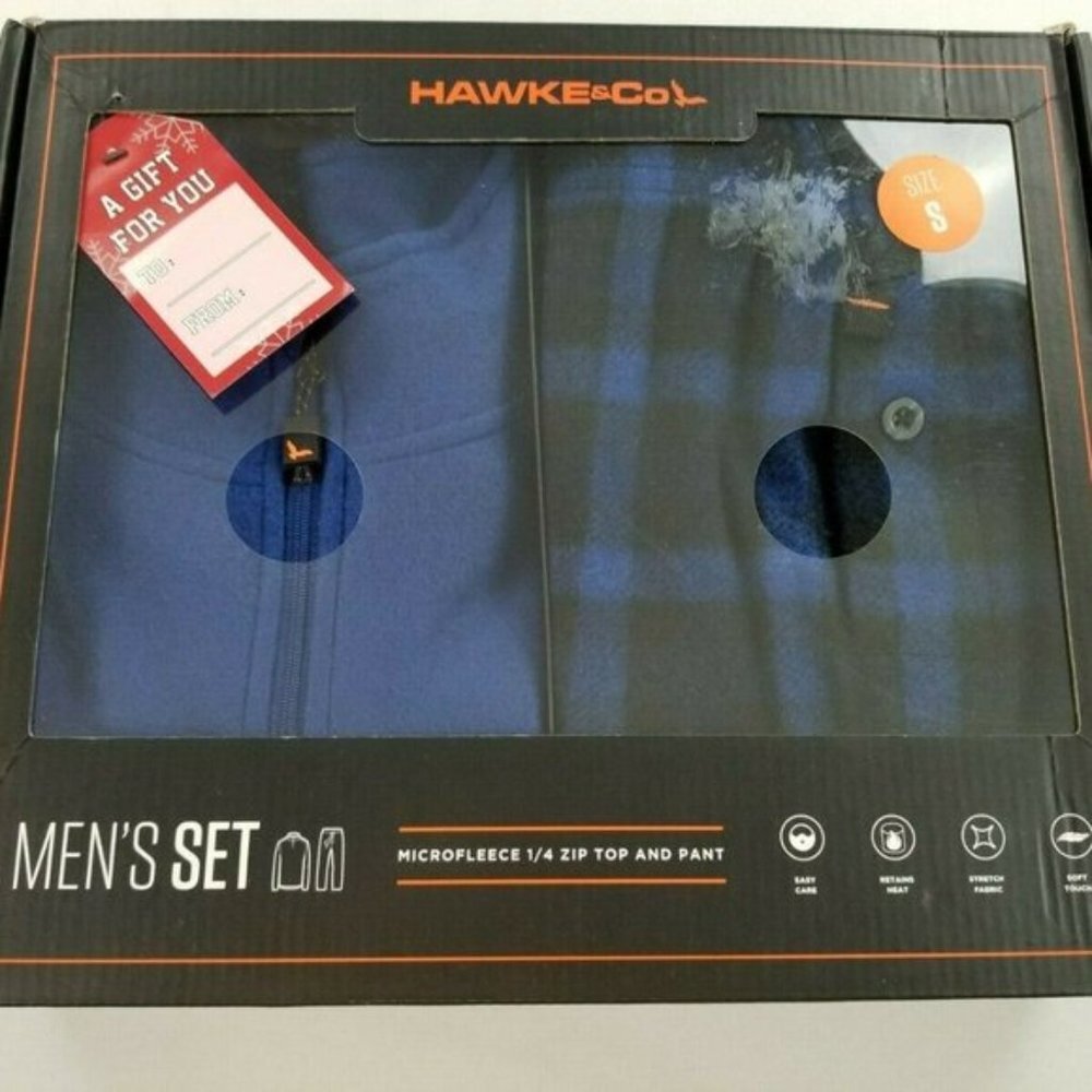 Men Microfleece Set 1/4 Zip Top And Pant